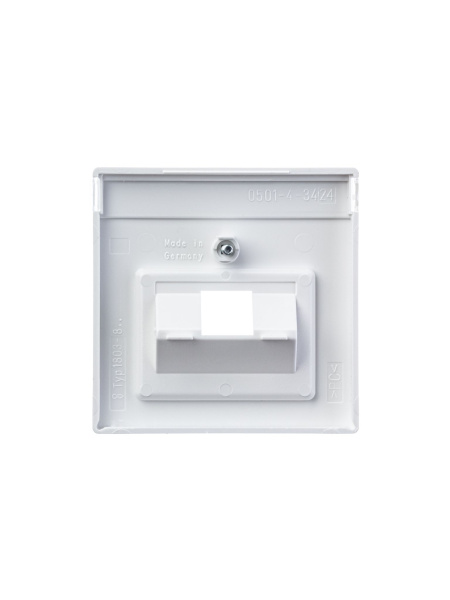 Купить ABB BJE Solo/Future Бел Накладка 1-й ТЛФ и комп розетки наклонной (мех 213/16) 2CKA001710A1550