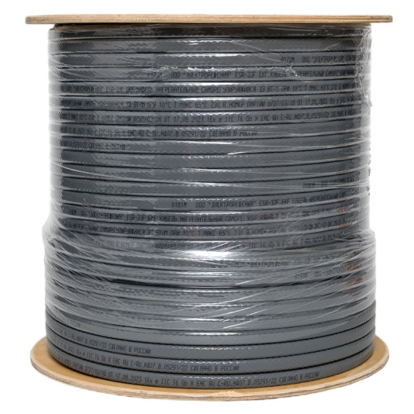 EKF Саморегулирующийся нагревательный кабель ESR-15F (15 Вт/м) 200 м, фторопласт