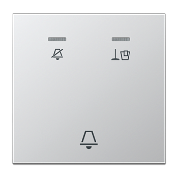 JUNG Клавиша для гостиничных кнопочных модулей 531KO5EUM24 или 531KO5EUM230, алюминий ALCUKO5M