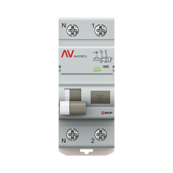 EKF Дифференциальный автомат DVA-10 1P+N 13А (C) 30мА (A) 10кА AVERES Купить EKF Дифференциальный автомат DVA-10 1P+N 13А (C) 30мА (A) 10кА AVERES