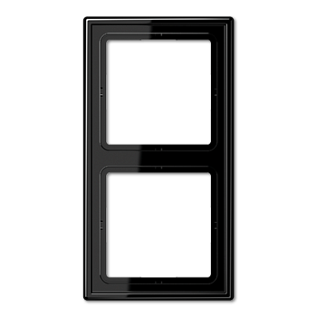 JUNG LS 990 Черная Рамка 2-ая LS982SW