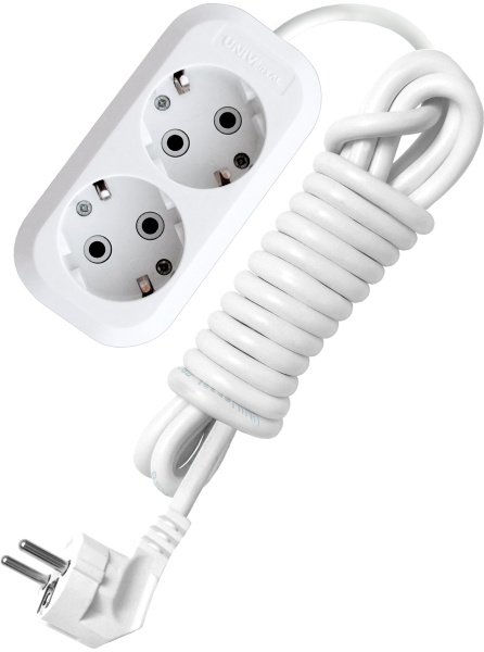 UNIVersal Е-302 Удлинитель 3м ПВС 3*1 2гн. с/з 9631973