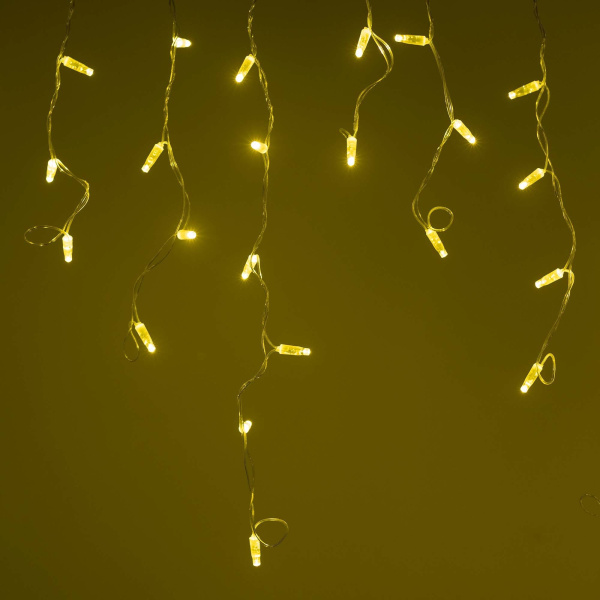 Купить Arlight Светодиодная гирлянда ARD-EDGE-CLASSIC-2400x600-CLEAR-88LED-STD Gold (230V, 6W) (Ardecoled, IP65) 031185