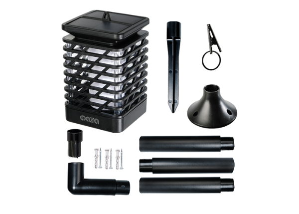 Купить ФАZA Светильник с колышком солнечный Солнечн. свет-к SLR-S10 сетка, эффект факела, .5036598