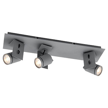 Lussole LOFT Металл Серый /  Металл Светильник настенно-потолочный GU10 50W LSP-8023 Lussole LOFT Металл Серый /  Металл Светильник настенно-потолочный GU10 50W LSP-8023