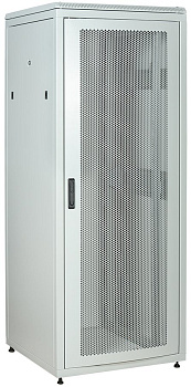 IEK LINEA N ITK 28U 800х800мм перфорированная передняя дверь, задняяя металлическая серый LN35-28U88-PM