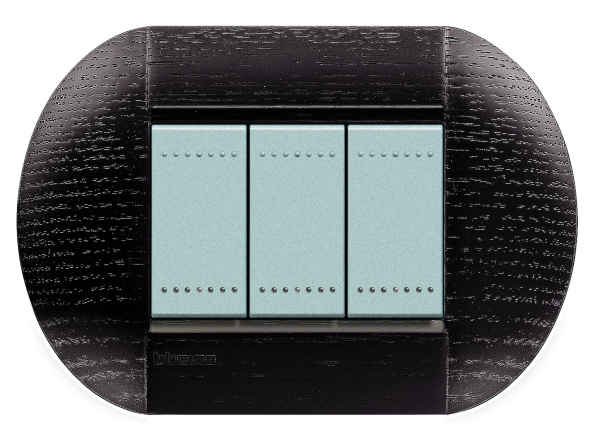 Купить BT LL Темный дуб Рамка овальная, 3 мод LNB4803LRW