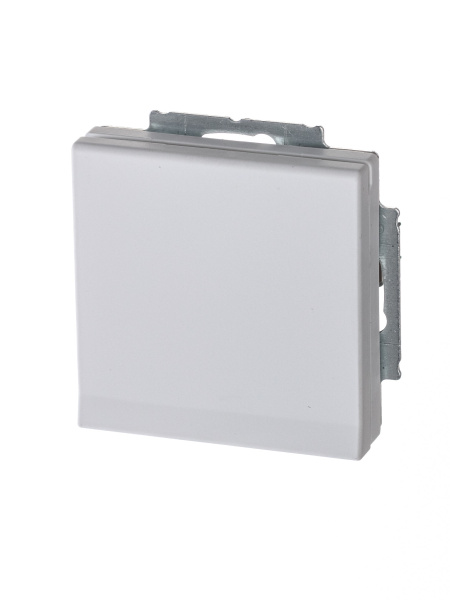 ABB BJE Solo/Future Белый бархат Розетка с/з с крышкой 2CKA002018A1494