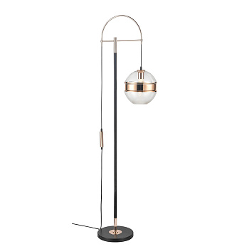Vele Luce Diablo Торшер Modern D400*H1650  золото, черный | gold, black металл | metal VL5694F01
