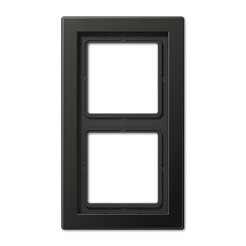 JUNG LSD Антрацит (лакированный алюминий) Рамка 2-ая ALD2982AN