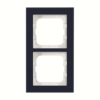 ABB Axcent Стекло Гиацинтовый Рамка 2-постовая 2CKA001754A4776