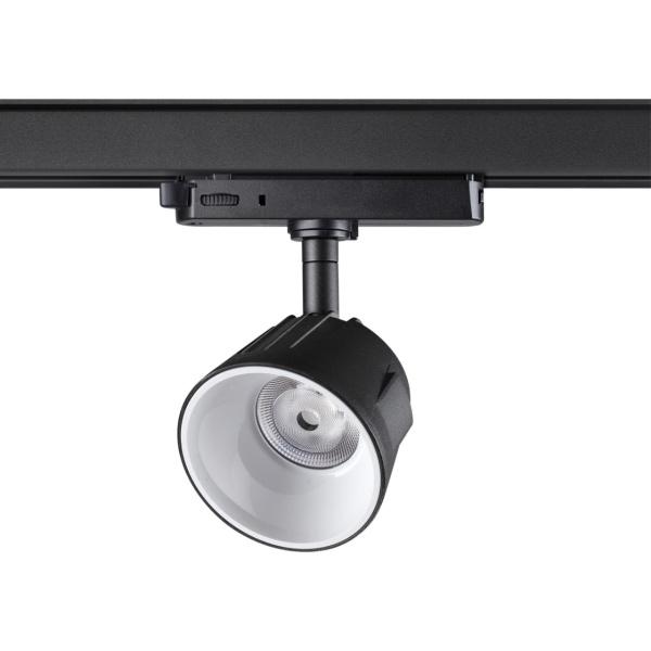 Novotech 358734 PORT NT21 098 черный/белый Трехфазный трековый светодиодный светильник IP20 LED 4000K 20W 100-265V KNOF