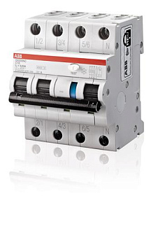 ABB Выключатель автоматический дифференциального тока DS203NC B16 A30 2CSR256140R1165 ABB Выключатель автоматический дифференциального тока DS203NC B16 A30 2CSR256140R1165