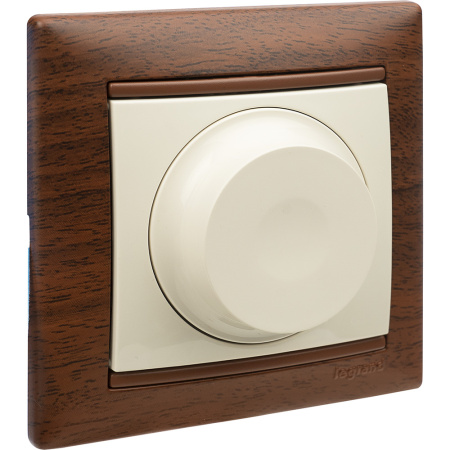 Купить Legrand Valena Classic Слоновая кость Светорегулятор поворотный универсальный 2-проводный 5-300 Вт 774163
