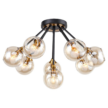 Lussole Комплект GRLSP-8275 (Светильник LSP-8275, Лампа светодиодная E14 8 шт.)