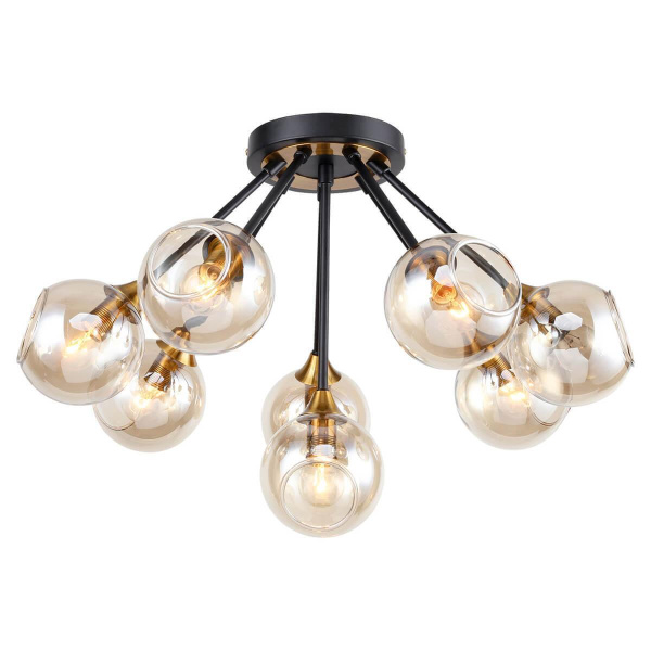 Lussole Комплект GRLSP-8275 (Светильник LSP-8275, Лампа светодиодная E14 8 шт.)