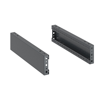 DKC Комплект панелей цоколя, Ш/Г=400 мм, В=100 мм, 1 кмп = 2 шт.