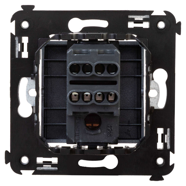 Купить DKC Инвертор одноклавишный в стену, "Avanti", "Закаленная сталь"