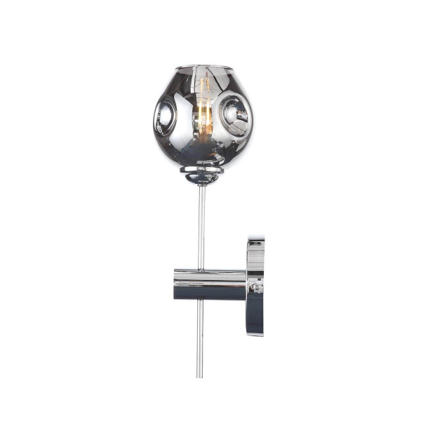 Купить ST Luce SL1500.101.01 Светильник настенный Хром/Дымчатый E14 1*40W