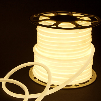 Elektrostandard LS003 220V / Лента светодиодная Гибкий неон 9.6W 144Led 2835 IP67 16mm 4200K круглый дневной белый, 50 м a052996