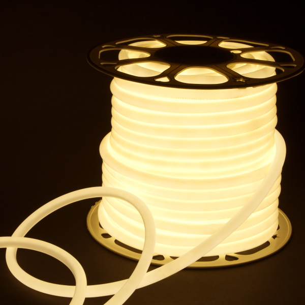 Elektrostandard LS003 220V / Лента светодиодная Гибкий неон 9.6W 144Led 2835 IP67 16mm 4200K круглый дневной белый, 50 м a052996