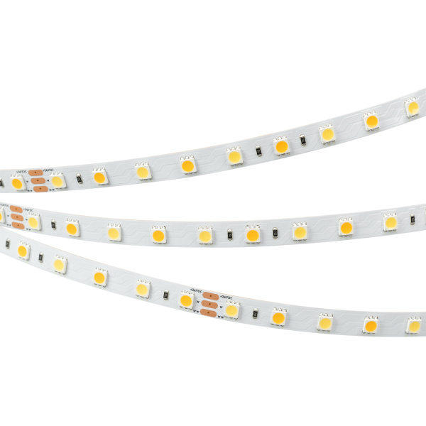 Arlight Светодиодная лента RT 6-5000 24V White-MIX 2x (5060, 60 LED/m, LUX) (14.4 Вт/м, IP20) 025213