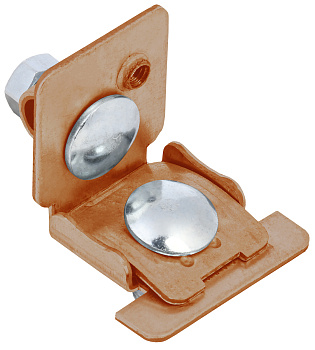 IEK Держатель проводника круглого 6-10мм фальц 0,6-8мм медь