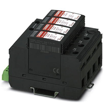 Phoenix Contact VAL-MS 400/3+0/VF-FM Устройство защиты от перенапряжений, тип 2 2910476