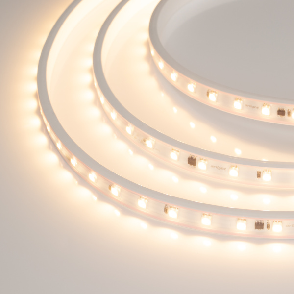 Купить Arlight Светодиодная лента герметичная ARL-PV-B54-15.5mm 230V Warm2700 (8 W/m, IP65, 5060, 50m) (-) 027059(2)