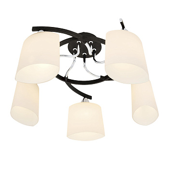 Citilux CL136151 Тайфун Хром+Венге Светильник Люстра