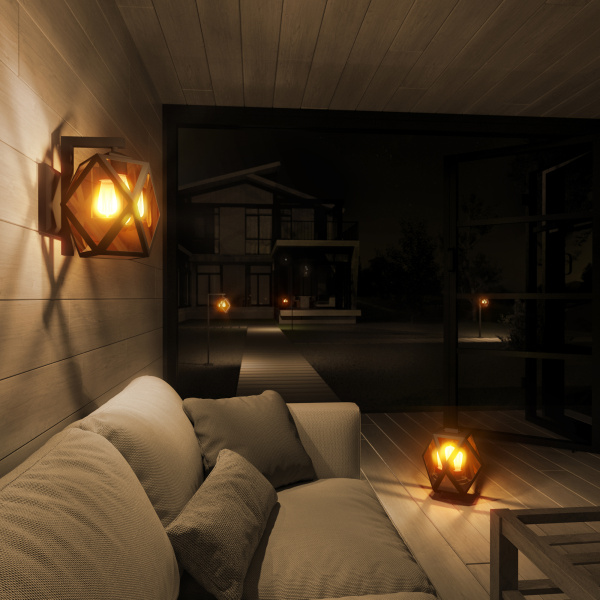 Elektrostandard 35133/S / Светильник садово-парковый Ambra S чёрный a056234 Купить Elektrostandard 35133/S / Светильник садово-парковый Ambra S чёрный a056234