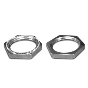 DKC Гайка заземляющая M25x1,5 никелированная латунь