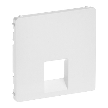 Legrand Valena LIFE Бел Накладка розетки ТЛФ/комп 1-ой 755410