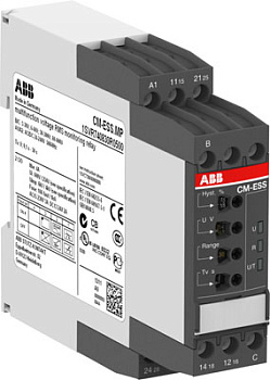 ABB CM-ESS.2S Реле контроля напряжения 1Ф (3-30В, 6-60В, 30-300В, 60-600 AC/DC)240В AC,2ПК 1SVR730831R1400 ABB CM-ESS.2S Реле контроля напряжения 1Ф (3-30В, 6-60В, 30-300В, 60-600 AC/DC)240В AC,2ПК 1SVR730831R1400