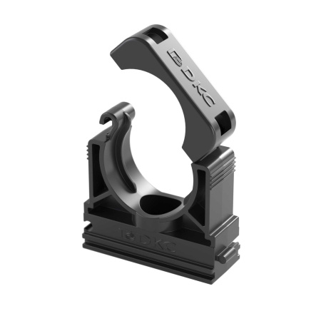 Купить DKC Держатель с крышкой DN 23 мм, полиамид, цвет чёрный