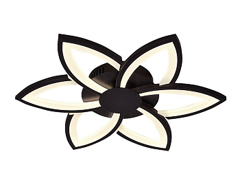 Ambrella Потолочный светодиодный светильник без пульта FA448/6 CF кофе 54W 4200K D560*60 (Без ПДУ)