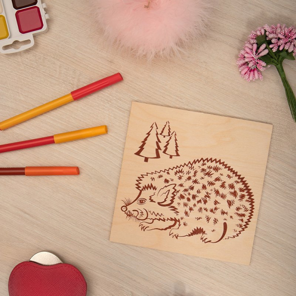 Доска для выжигания, 1 шт. "Ёжик" Rexant 12-0926