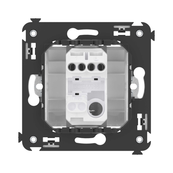 Купить DKC Кнопка одноклавишная в стену, "Avanti", "Белое облако"