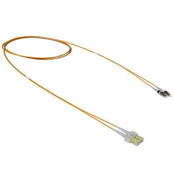 DKC Оптический коммутационный шнур переходной Duplex SC-UPC/FC-UPC, 50/125 OM2, 1 м