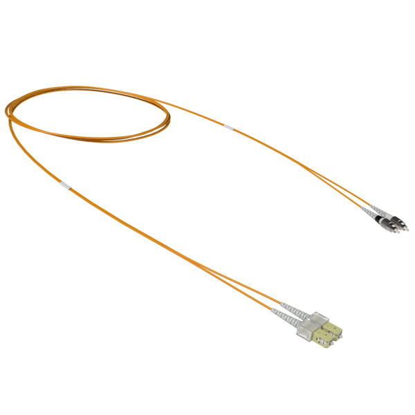 DKC Оптический коммутационный шнур переходной Duplex SC-UPC/FC-UPC, 50/125 OM2, 1 м