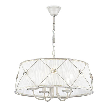 Maytoni Elegant Lea Жемчужный белый Люстра 5xE14 40W ARM369-05-G Maytoni Elegant Lea Жемчужный белый Люстра 5xE14 40W ARM369-05-G