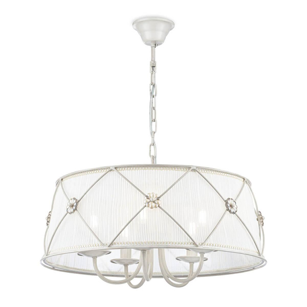 Maytoni Elegant Lea Жемчужный белый Люстра 5xE14 40W ARM369-05-G Maytoni Elegant Lea Жемчужный белый Люстра 5xE14 40W ARM369-05-G