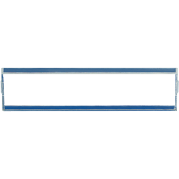 JUNG Мех Накладка из оргстекла для изделий с шильдиком, прозрачная, 17x54мм A81NA