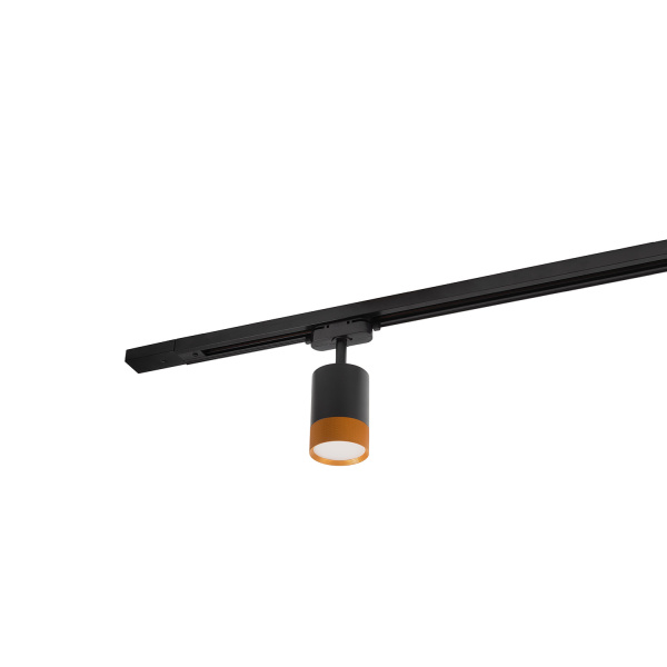 Купить Denkirs DK6405-BG Трековый светильник IP 20, 7 Вт, LED 3000, черный/золотой, алюминий