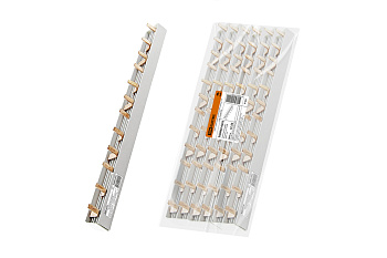 TDM Шина соединительная 3П 63А PIN (штырь) 1 м. инд. стикер SQ0802-0203