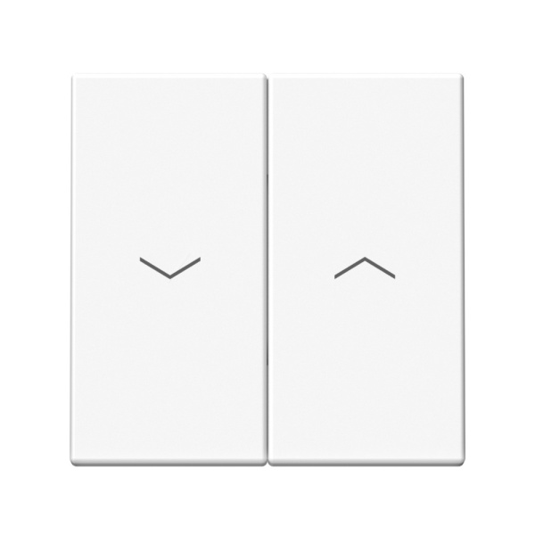 Systeme Electric ArtGallery Белый Выключатель 2-клавишный для жалюзи, 2х сх.4, 10А, механизм