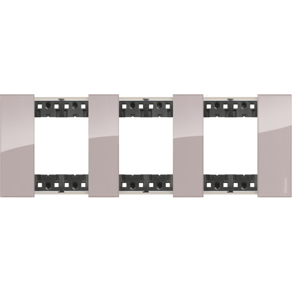 BT Living now Аура Рамка немецкий стандарт 3 поста (2+2+2 мод) KA4802M3DM