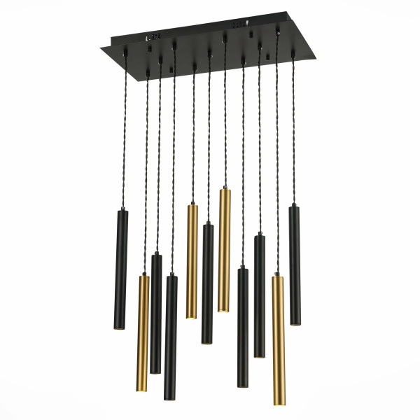 ST Luce ST153.443.33 Люстра подвесная Черный LED 1*33W 4000K 2 805Lm Ra IP20 L600xW300xH320 180-240V