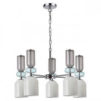 Lumion 5235/5 MODERNI LN23 хром Люстра E27 5*40W 220V GILLIAN