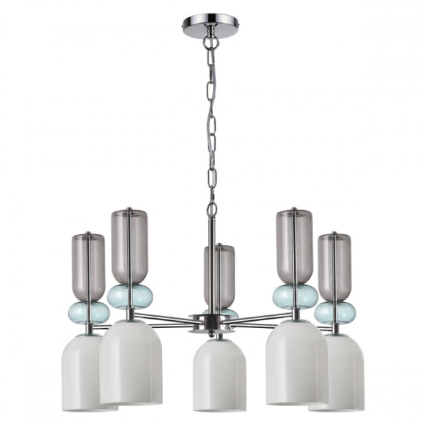 Lumion 5235/5 MODERNI LN23 хром Люстра E27 5*40W 220V GILLIAN